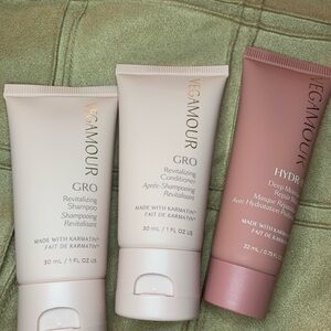 Vegamour Hair Care Travel Trio